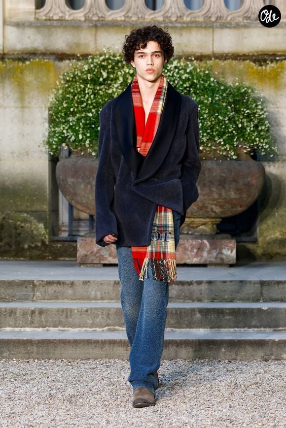 Défilé de mode Dior Homme Prêt à Porter Collection Homme Printemps/Été 2027 lors de la Fashion Week de Paris, France, le 24 juin 2026. © Bestimage