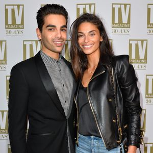 Christophe Licata et Tatiana Silva - Soirée d'anniversaire des 30 ans de TV Magazine au Pavillon des Champs-Elysées à Paris le 17 octobre 2017. © Coadic Guirec/Bestimage