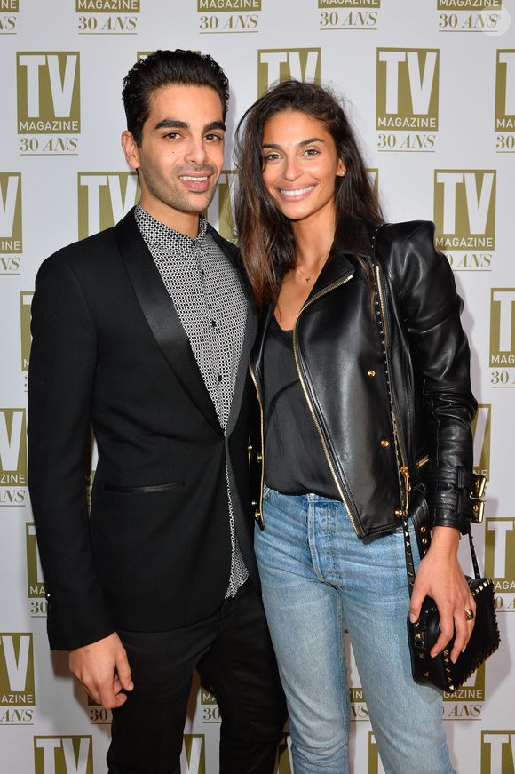 Christophe Licata et Tatiana Silva - Soirée d'anniversaire des 30 ans de TV Magazine au Pavillon des Champs-Elysées à Paris le 17 octobre 2017. © Coadic Guirec/Bestimage