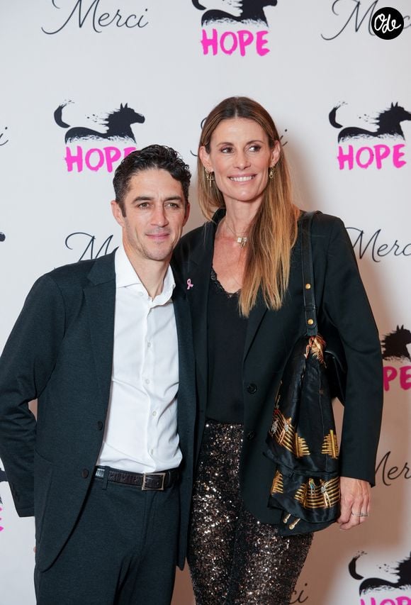 Sophie Thalmann est venue avec son mari Christophe.

Sophie Thalmann et son mari Christophe Soumillon lors du gala solidaire Hope 2026 au Pavillon Gabriel à Paris le 13 octobre 2026.
© Anne-Sophie Guebey / Bestimage