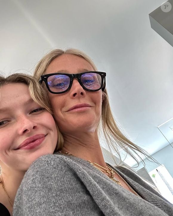 Gwyneth Paltrow et sa fille Apple Martin