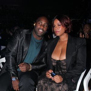 Teddy Riner et sa femme Luthna - Soirée de remerciement de Teddy Riner à la Maison du judo à Montrouge, le 29 novembre 2024. © Philippe Baldini / Bestimage