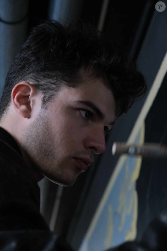 Aïtor Temporelli, le fils d'Adeline Blondieau. Photo Camille Jarry