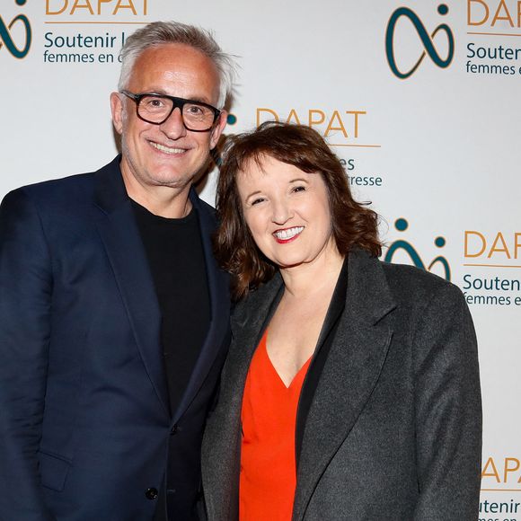 Philippe Collignon, Anne Roumanoff lors de la soirée de remise des prix Dapat 2025 au Théâtre du Rond Point à Paris le 24 mars 2025

© Rachid Bellak / Bestimage