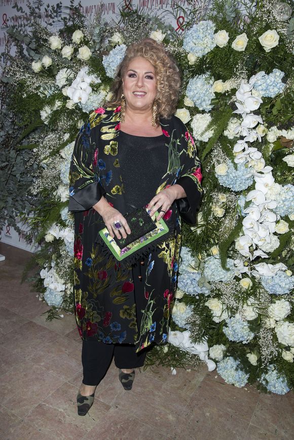 Marianne James - Photocall de la 16ème soirée Sidaction dans la salle de réception du Pavillon d'Armenonville à Paris, France, le 26 janvier 2018. © Olivier Borde/Bestimage