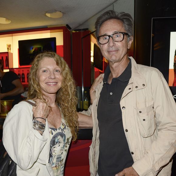 Thierry Lhermitte et son épouse Hélène - Pierre Richard fête ses 80 ans à l'Olympia à Paris, le 13 juin 2014. COADIC GUIREC / BESTIMAGE
