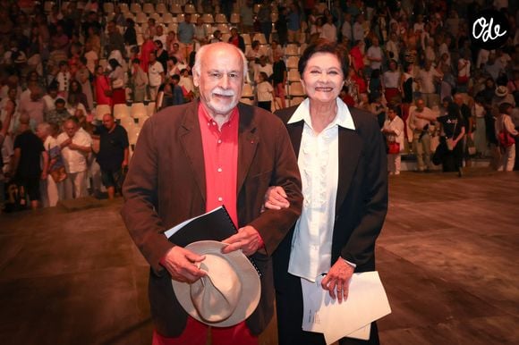 Exclusif - Macha Meril, Francis Perrin lors de la 30ème édition du Festival de la Correspondance de Grignan, le 11 juillet 2026. 

© Jack Tribeca/Bestimage