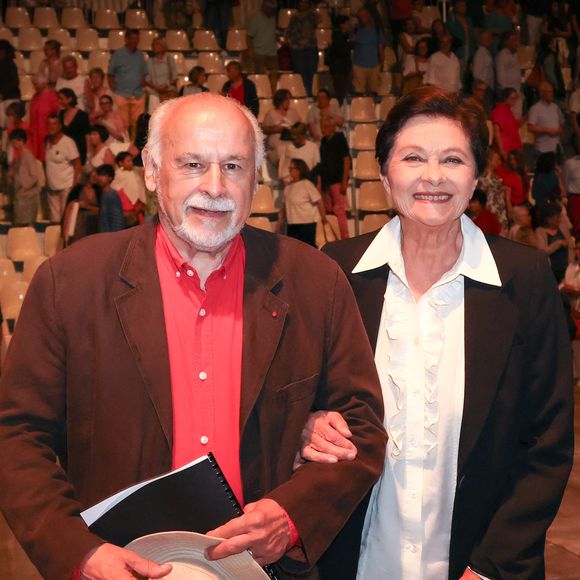 Exclusif - Macha Meril, Francis Perrin lors de la 30ème édition du Festival de la Correspondance de Grignan, le 11 juillet 2026. 

© Jack Tribeca/Bestimage