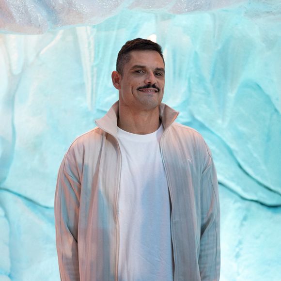 Florent Manaudou lors de l'avant-première du documentaire Kaizen, réalisé par Inoxtag sur son ascension de l'Everest, au Rex à Paris, le 13 septembre 2024. Photo par Raphael Lafargue/ABACAPRESS.COM