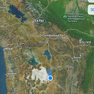 Pauline Ducruet est allée dans les contrées magnifiques de la Bolivie pour son anniversaire