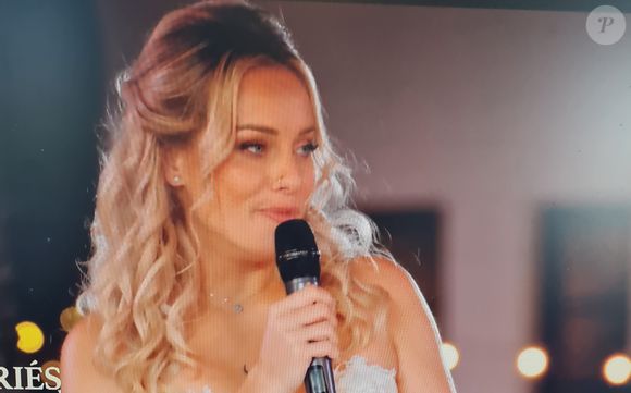 Mariage de Laury et Anthony lors de l'épisode de "Mariés au premier regard 2025" du 7 avril, sur M6