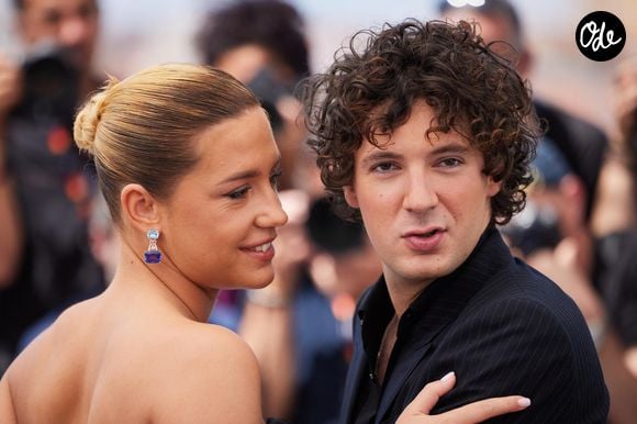 Adèle Exarchopoulos et Vincent Lacoste au photocall de "Elemental" lors du 76ème Festival International du Film de Cannes, le 27 mai 2023.

© Moreau/Jacovides/Bestimage