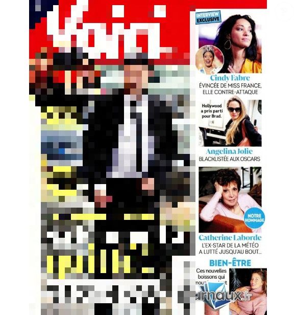 Couverture du magazine "Voici", numéro du 31 janvier 2025.