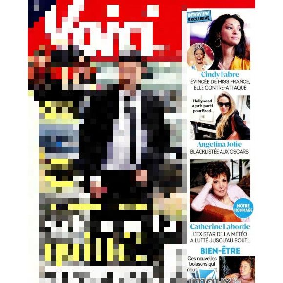 Couverture du magazine "Voici", numéro du 31 janvier 2025.