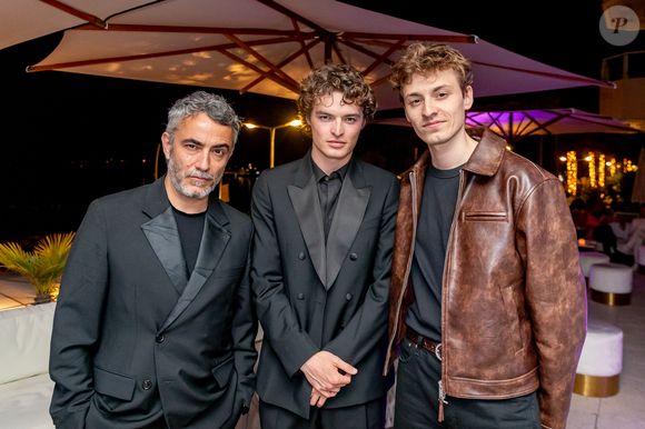Exclusif - Benoit Ponsaillé, Robin Greer et Bastien Fontaine Oberto - Photocall à la suite Sandra & Co lors du Festival International des Séries de Cannes, Canneseries Saison 8, à l’hôtel JW Marriott Cannes le 28 avril 2025.

© Aurelio Stella / William Sanches Tavares / Evenjoy / Bestimage