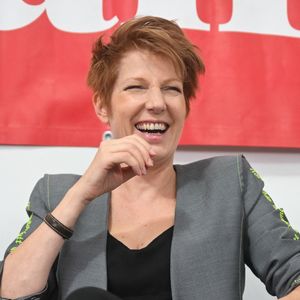 Natacha Polony à la Fête de l'Humanité sur l'ancienne base aérienne française 217 au Plessis-Pate près de Brétigny-sur-Orge. Le Plessis-Pate, France, 14 septembre 2025. Photo by Lionel Urman/ABACAPRESS.COM
