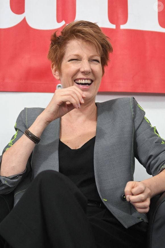 Natacha Polony à la Fête de l'Humanité sur l'ancienne base aérienne française 217 au Plessis-Pate près de Brétigny-sur-Orge. Le Plessis-Pate, France, 14 septembre 2025. Photo by Lionel Urman/ABACAPRESS.COM