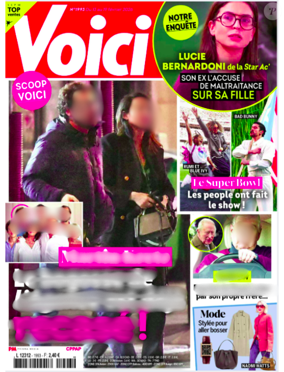Couverture Voici - 13 février 2026