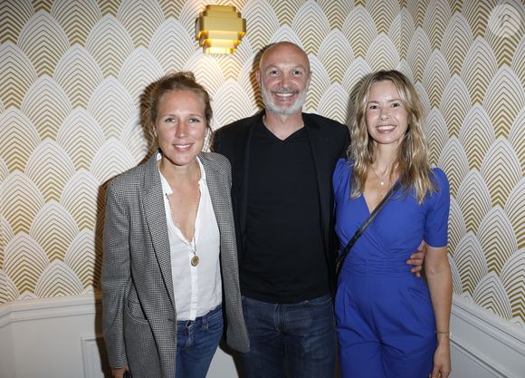 Agathe Lecaron, Frank Leboeuf, Romane Serda - Générale de la pièce "La voix des Sans Voix" au théâtre Grévin à Paris le 16 septembre 2019. Spectacle produit par F. Leboeuf et interprété par N. Vitiello. © Marc Ausset-Lacroix/Bestimage