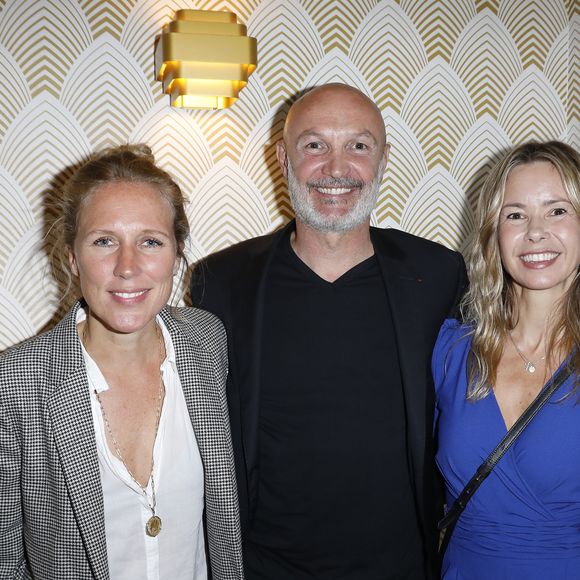 Agathe Lecaron, Frank Leboeuf, Romane Serda - Générale de la pièce "La voix des Sans Voix" au théâtre Grévin à Paris le 16 septembre 2019. Spectacle produit par F. Leboeuf et interprété par N. Vitiello. © Marc Ausset-Lacroix/Bestimage