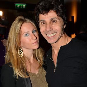 Exclusif - Jean-Luc Lahaye et Paola lors de la soirée de lancement de "Cosmo Connected", le premier feu de freinage connecté pour moto, scooter ou vélo au Café de l'Homme à Paris le 25 Janvier 2018.
© Guignebourg-Vereen/Bestimage