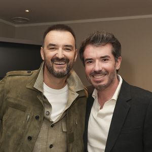 Exclusif - Cyril Lignac, Damien Nougarede - Célébrités lors du concert "50 Ans d'Amour" de Chantal Goya au palais des Congès à Paris, France, le 29 mars 2026. Deux représentations à guichet fermé. © Jack Tribeca/Bestimage