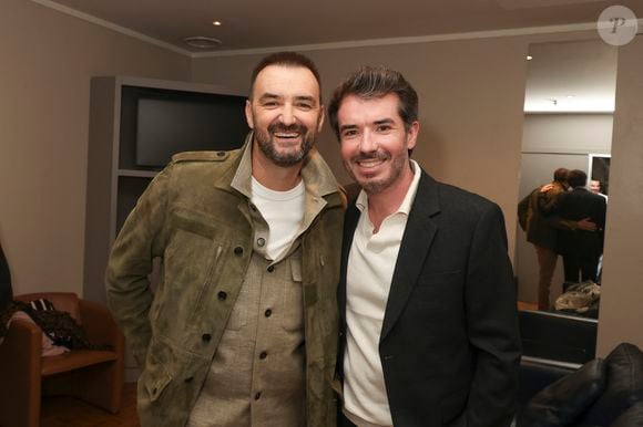 Exclusif - Cyril Lignac, Damien Nougarede - Célébrités lors du concert "50 Ans d'Amour" de Chantal Goya au palais des Congès à Paris, France, le 29 mars 2026. Deux représentations à guichet fermé. © Jack Tribeca/Bestimage