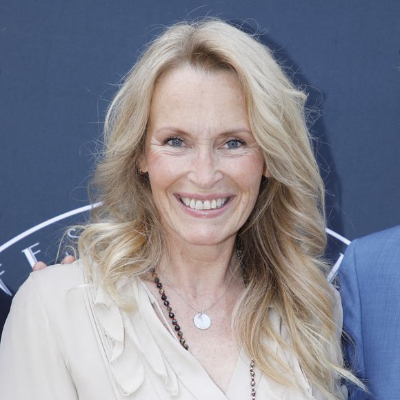 Exclusif -  Estelle Lefébure lors de la 2ème édition du Festival du Cinéma Français et Gastronomie d'Aix-les-Bains le 8 juin 2023.
© Denis Guignebourg / Bestimage