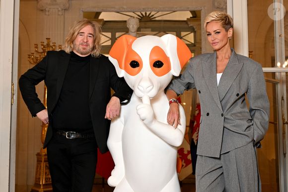 EXCLUSIF - Stéphane Bolongaro et Adriana Karembeu pour une soirée unique dans les salons du Musée Masséna à Nice, le 22 janvier 2026, au profit de la Fondation Claude Pompidou © Bruno Bebert/Bestimage