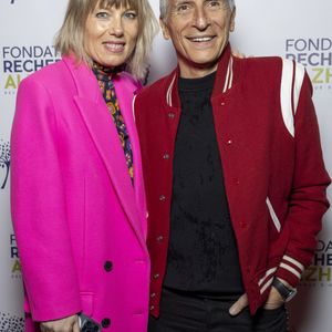 Nagui et sa femme Mélanie Page au photocall du concert du gala des 20 ans de la fondation Recherche Alzheimer "2 générations chantent pour la 3ème" à l'Olympia à Paris le 18 mars 2024.

© Cyril Moreau / Bestimage