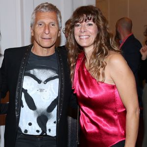 Nagui (président de la soirée) et Magali Ripoll à la soirée de gala Enfance Majuscule à Salle Gaveau à Paris le 7 octobre 2024. 
© Bertrand Rindoff / Bestimage