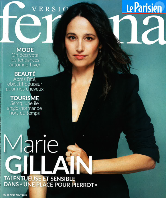 Intevriew de Marie Gillain pour "Version Femina".