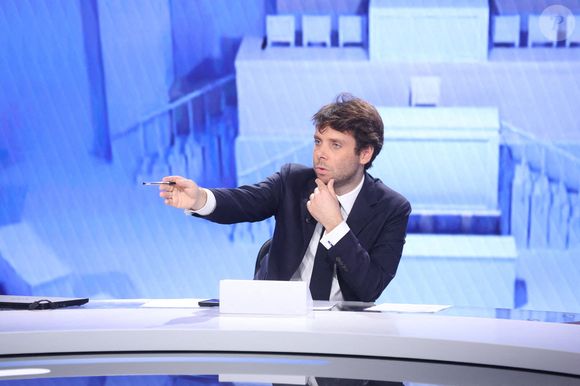 Benjamin Duhamel durant un débat sur BFMTV à Paris le 30 juin 2024. Photo by Jerome Domine/ABACAPRESS.COM