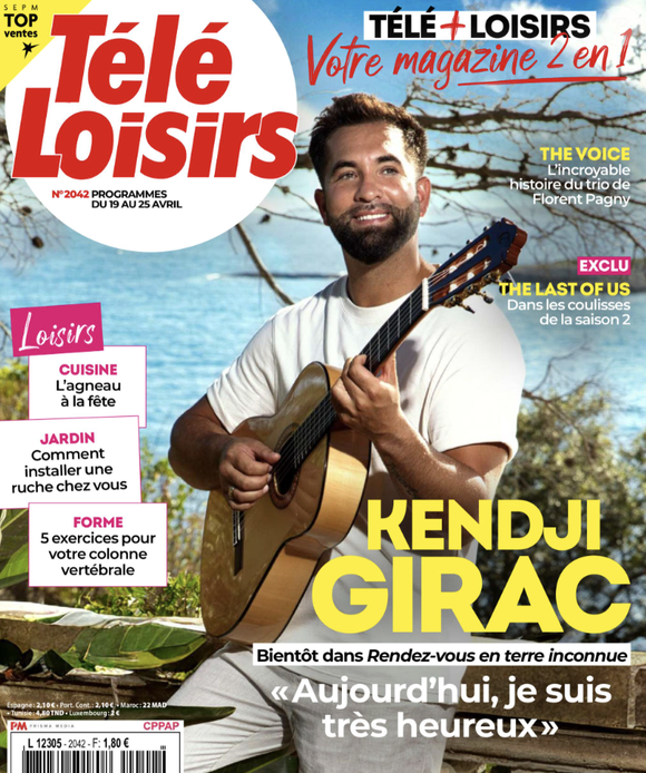 Couverture du nouveau numéro de "Télé loisirs"