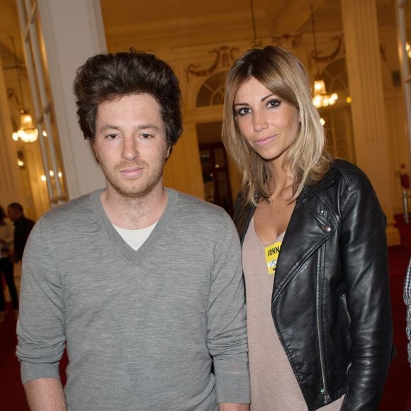 Exclusif - Jean Imbert et Alexandra Rosenfeld - People au Theatre de Paris pour les 70 ans de Johnny Hallyday. Le 15 juin 2013 Borde-Corlouer-Jacovides-Moreau / Bestimage