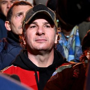 Michaël Youn durant le premier corso carnavalesque illuminé du Carnaval de Nice 2024 "Roi de la Pop Culture", le 17 février 2024.
© Bruno Bebert/Bestimage