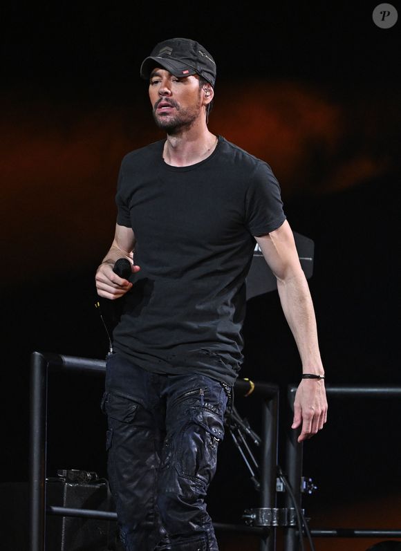 Sunrise, Floride  - Enrique Iglesias, Pitbull et Ricky Martin se produisent sur scène lors de la tournée The Trilogy Tour à l'Amerant Bank Arena de Sunrise, en Floride.
©Backgrid USA / Bestimage