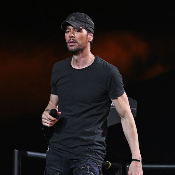 Sunrise, Floride  - Enrique Iglesias, Pitbull et Ricky Martin se produisent sur scène lors de la tournée The Trilogy Tour à l'Amerant Bank Arena de Sunrise, en Floride.
©Backgrid USA / Bestimage