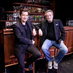 Exclusif - "À crédit et en stéréo", une soirée avec Laurent Gerra et Eddy Mitchell, 9 musiciens (et un barman, l'humoriste Chicandier) pour un spectacle unique de chansons et d'humour, spécialement créé pour être diffusé sur Internet le 27 mai 2021. Au programme : des tubes d'Eddy, bien sûr, et des imitations de son complice.
Paris le 24 mai 2021
© ANDRED / Bestimage