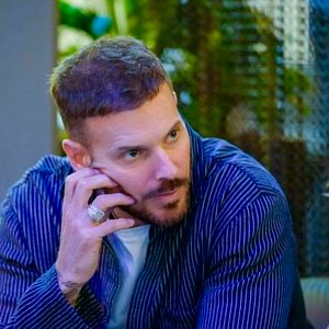 Matt Pokora après le match Lyon-Villeurbanne vs SIG (Strasbourg U21), Betclic Elite à l’Astroballe de Villeurbanne, le 26 janvier 2025. © Sandrine Thesillat / PsNewz / Bestimage