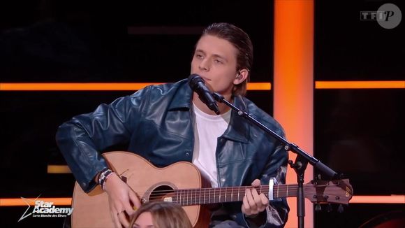 Ulysse lors d'un prime de la "Star Academy 2024"
