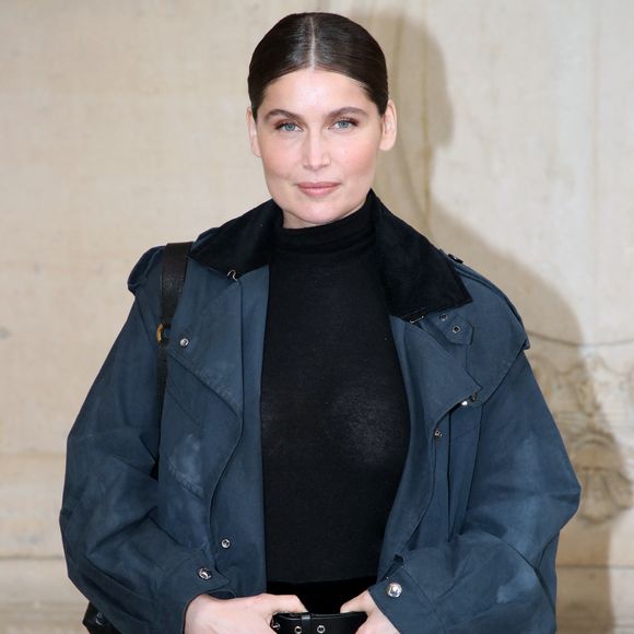 Laetitia Casta au photocall du défilé Christian Dior "Collection Haute Couture Printemps/Eté 2025" au Musée Rodin, lors de la Fashion Week de Paris, le 27 janvier 2025.

© Bertrand Rindoff / Bestimage