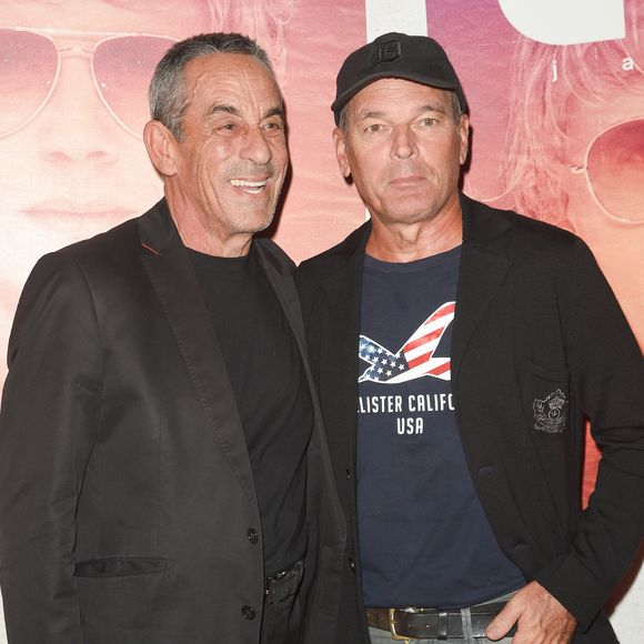 Thierry Ardisson et Laurent Baffie - Première du film "Guy" au cinéma Gaumont-Opéra à Paris le 28 aout 2018. © Coadic Guirec/Bestimage