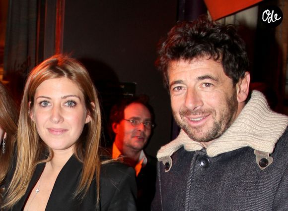 Amanda Sthers et Patrick Bruel - Exclusif - Amanda Sthers recoit la medaille des Arts et des Lettres au restaurant BBB entouree de ses plus proches amis et de sa famille a Paris le 31 Janvier 2013.
