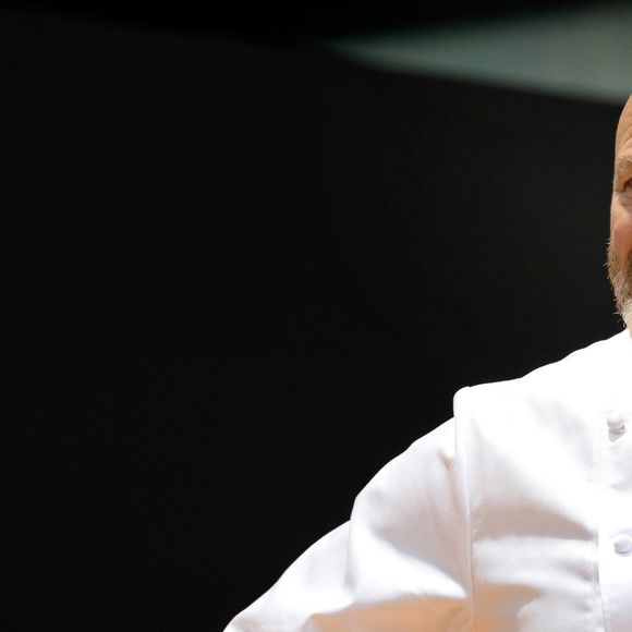 Exclusif - Philippe Etchebest préside le salon français de la restauration "Expotel" à Bordeaux. Il dirige aussi la journée des chefs et sa compétion regroupant 22 Etoiles sur l'évènement, le 25 Novembre 2019. © Patrick Bernard/ Bestimage