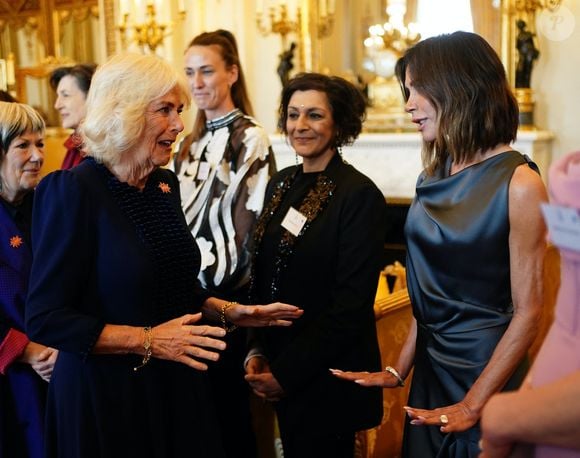David et Victoria Beckham au dîner donné par le roi Charles III ©Alpha Press 073074 07/02/2025