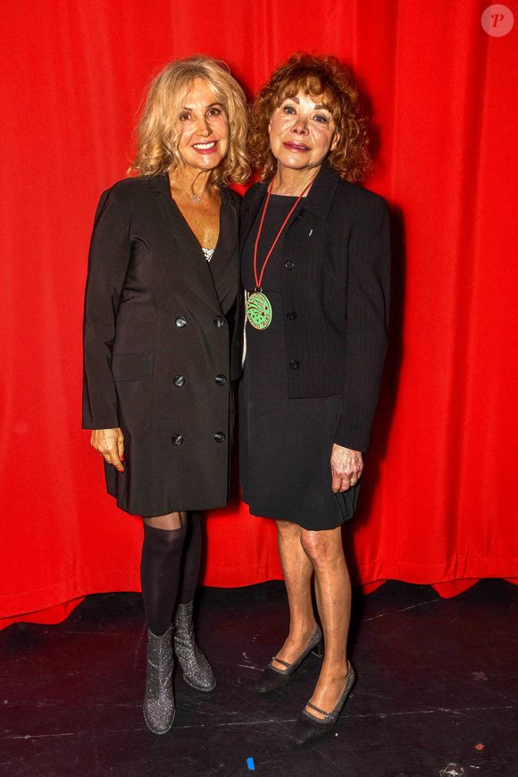 Grâce de Capitani, Fabienne Amiach lors de la soirée de clôture du 9ème Festiv'Allais le 20 octobre 2025, à Paris, France. Photo by ShootPix/ABACAPRESS.COM