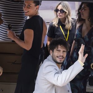 Adèle Exarchopoulos et François Civil - Arrivées au défilé de mode Jacquemus Cruise "La Casa" à la Casa Malaparte à Capri, Italie, le 10 juin 2024. © Borde-Da Silva/Bestimage