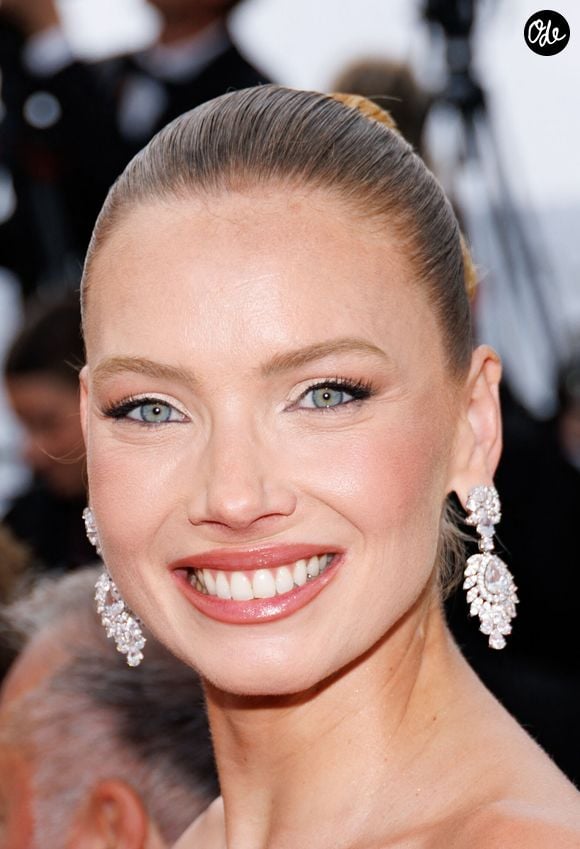 Amandine Petit - Montée des marches du film « Fatherland » lors du 79ème Festival International du Film de Cannes, le 14 mai 2026. © Jacovides-Moreau / Bestimage