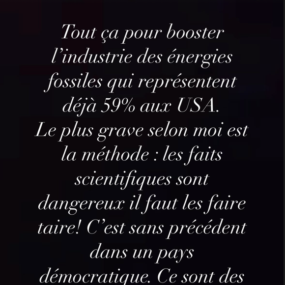 Désabusé, Anthony Delon dénonce "la méthode" utilisée : "les faits scientifiques sont dangereux, il faut les faire taire ! C’est sans précédent dans un pays démocratique", écrit-il.